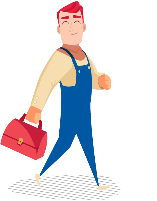 Handyman illustration